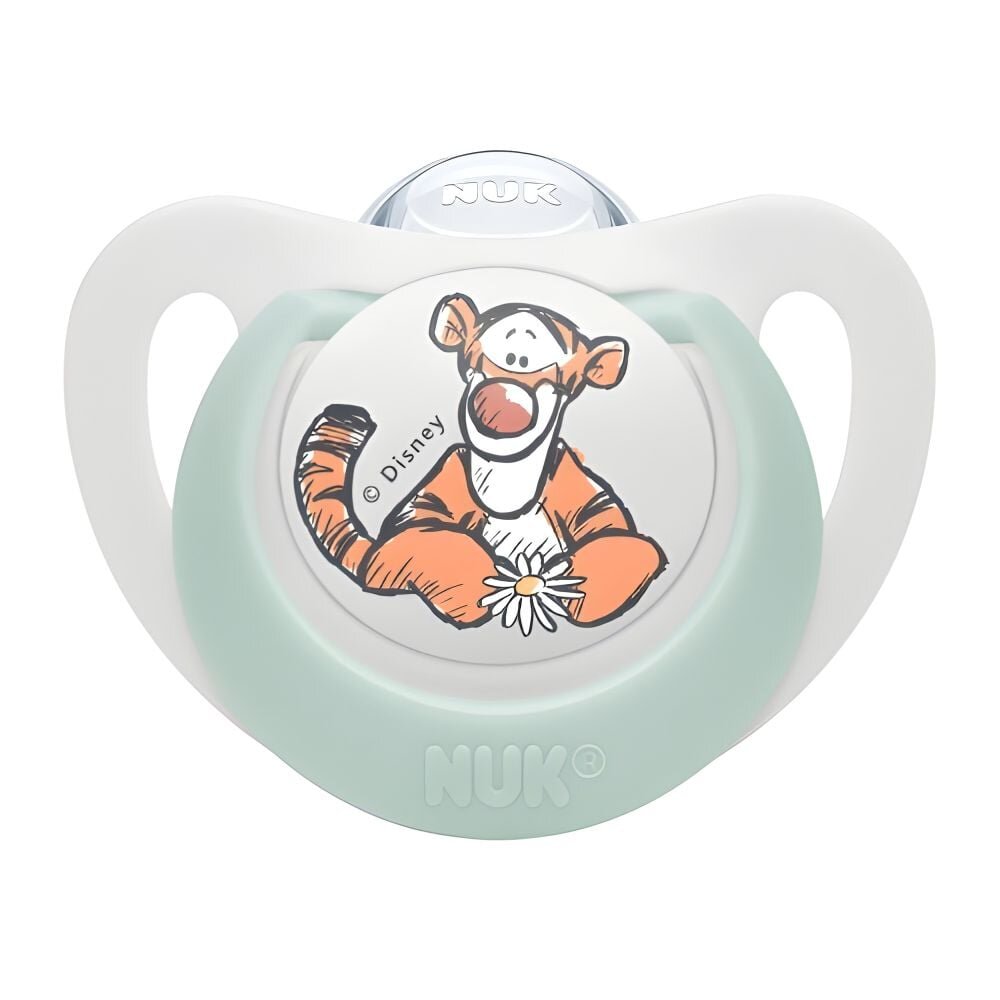 NUK Suzeta din silicon 6-18 luni Disney Winnie the Pooh Tigru
