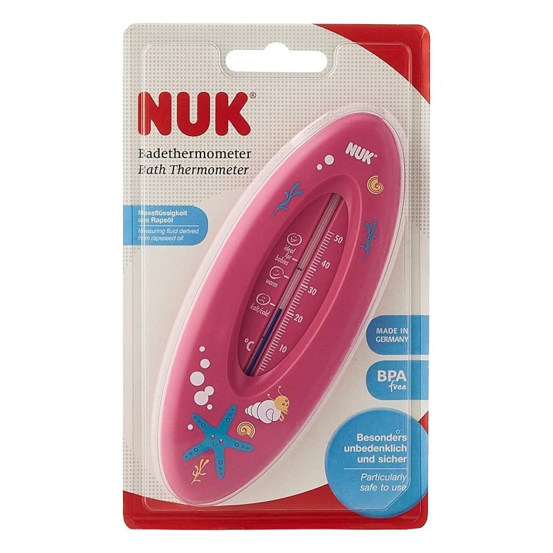 NUK Termometru baie Ocean roz