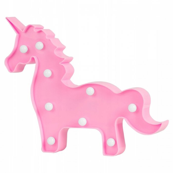 Nukido Lampa de veghe in forma de unicorn Roz