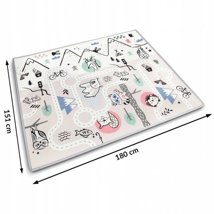 Nukido Salteluta de joaca 180 x 150 x 1.5 cm NK-342 Bej