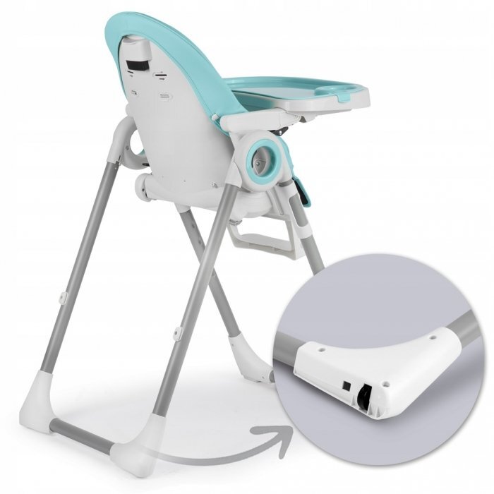 Nukido Scaun de masa multifunctional Belo albastru deschis