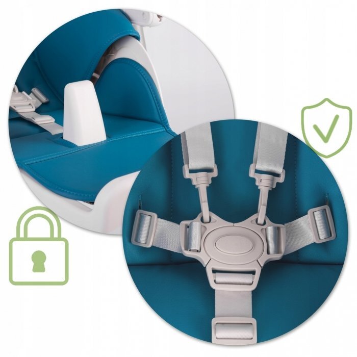 Nukido Scaun de masa multifunctional Belo albastru inchis