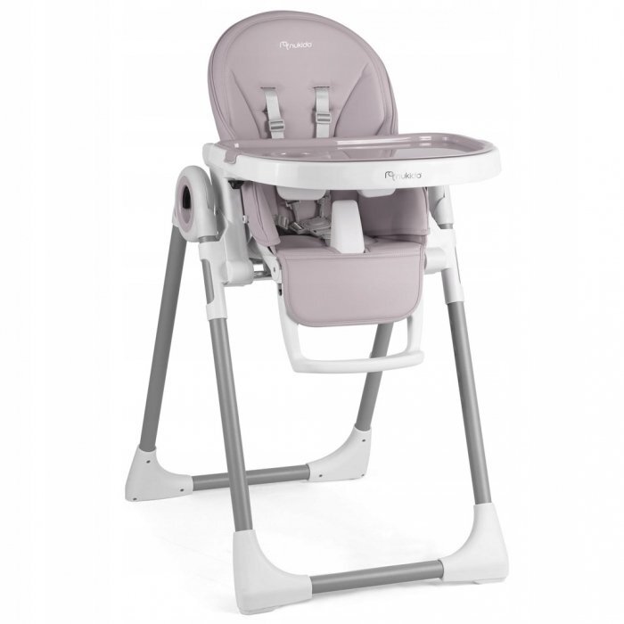 Nukido Scaun de masa multifunctional Belo mov