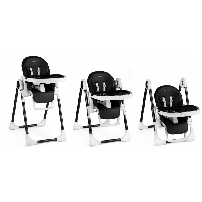 Nukido Scaun de masa multifunctional Belo negru