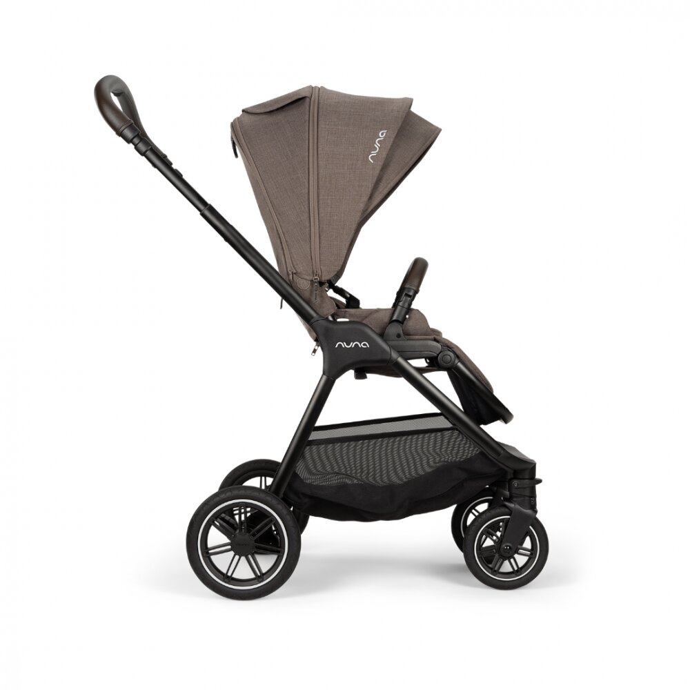 NUNA Carucior compact Triv next Chestnut reversibil roti cu suspensii suport reglabil pentru picioare greutate admisa 22 kg