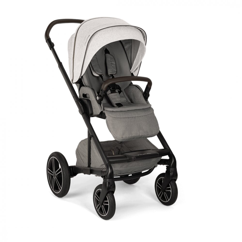 NUNA Carucior pentru copii Mixx Next colectia Mineral 2 in 1 compact spatar reglabil maner ajustabil suspensii husa de ploaie husa picioare