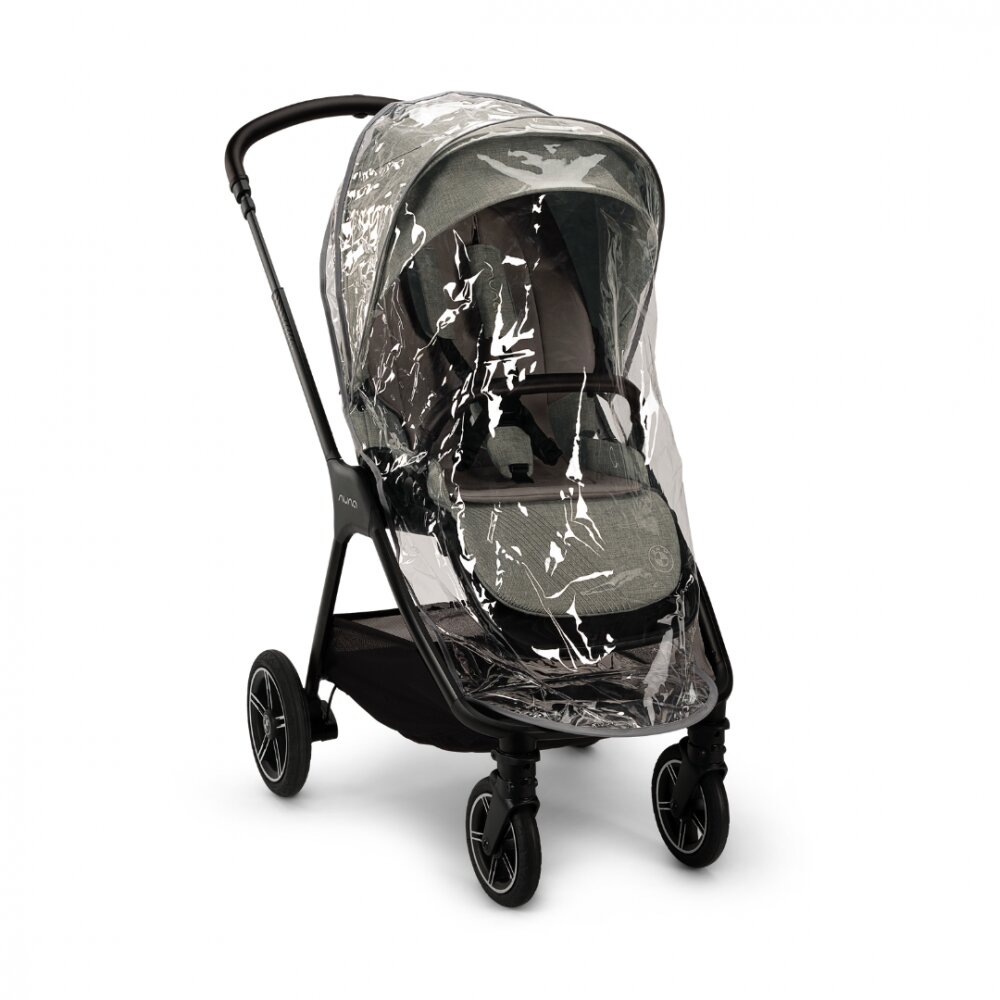 NUNA Carucior pentru copii x BMW TRIV next Gri Graphene ultracompact spatar reglabil sezut reversibil suspensii maner parental si suport pentru picioare reglabile husa de ploaie
