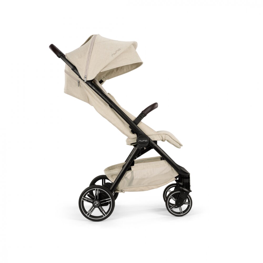 NUNA Carucior pentru copii x BMW TRVL LX Bej Mica ultracompact spatar reglabil pliere automat suspensii