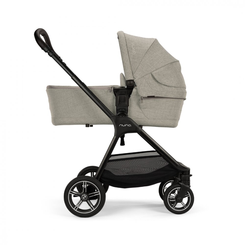 NUNA Landou pentru carucior x BMW LYTL TRIV next gri Graphene cu husa de ploaie greutate suportata 9 kg