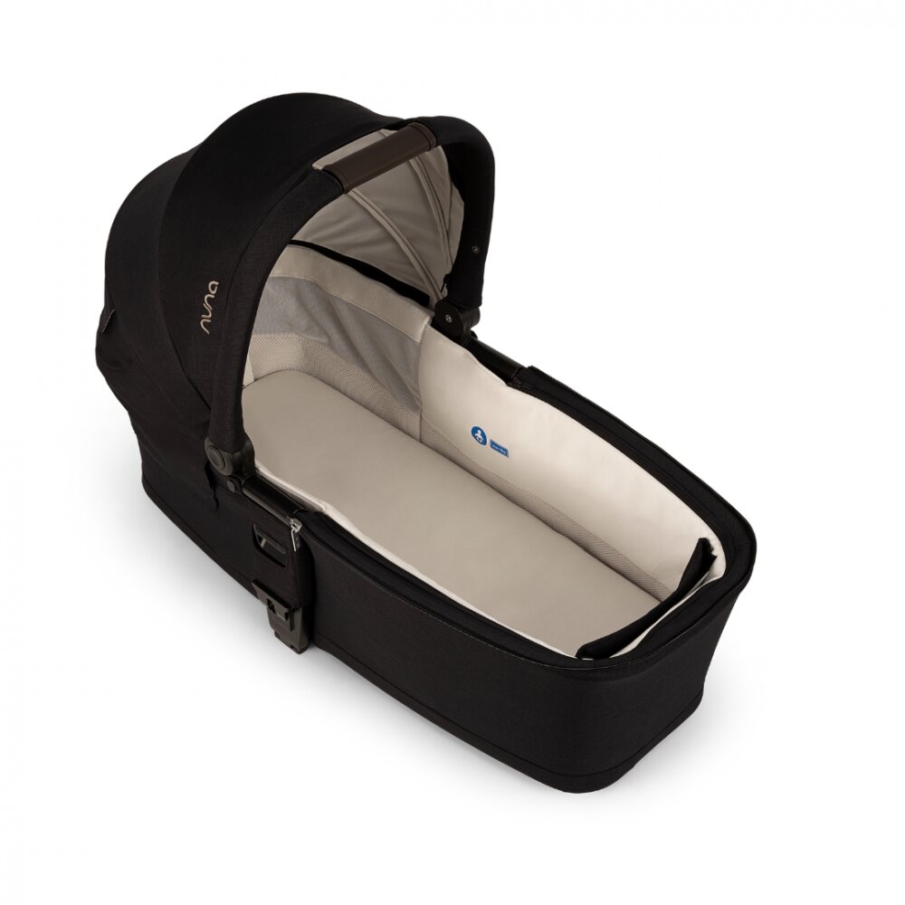 NUNA Landou pentru carucior x BMW MIXX next negru Element cu husa de ploaie greutate suportata 9 kg