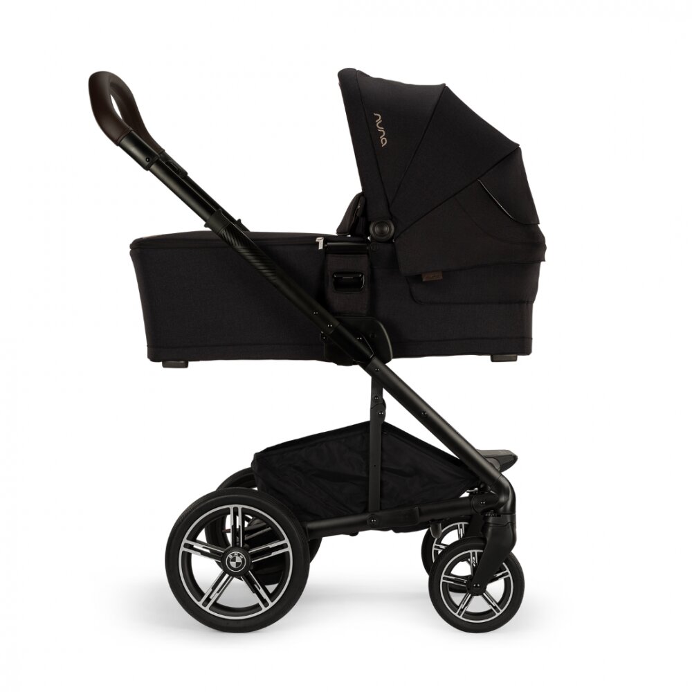 NUNA Landou pentru carucior x BMW MIXX next negru Element cu husa de ploaie greutate suportata 9 kg