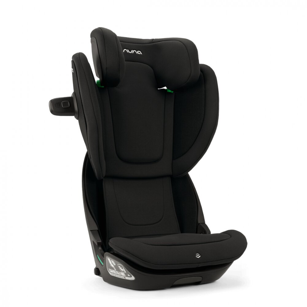 NUNA Scaun auto pentru copii AACE lx Caviar i-Size 100-150 cm testat ADAC spatar reglabil tetiera ajustabila SPS