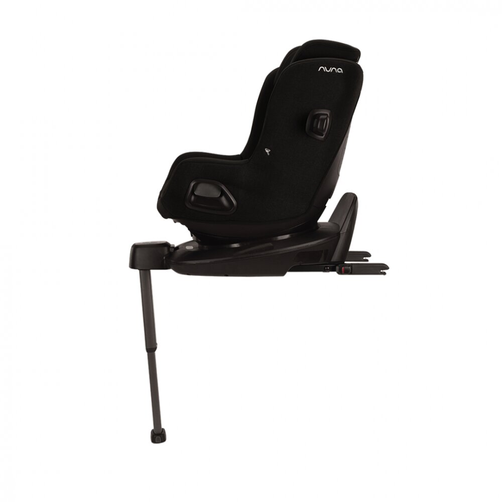 NUNA Scaun auto pentru copii PRUU Caviar 40-105 cm testat ADAC si certificat R129 rotativ spatar reglabil tetiera ajustabila