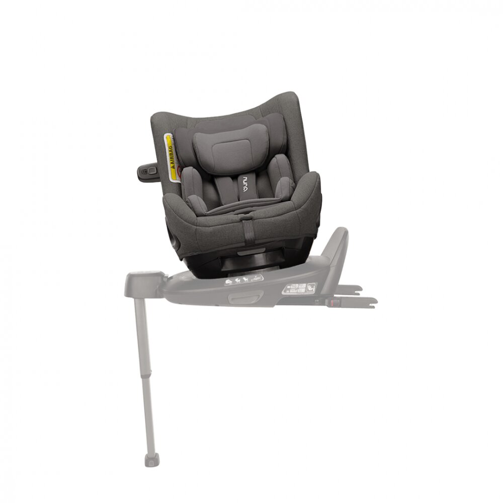 NUNA Scaun auto pentru copii Todl next Thunder rotativ i-Size 40-105 cm + baza isofix Base next i-Size