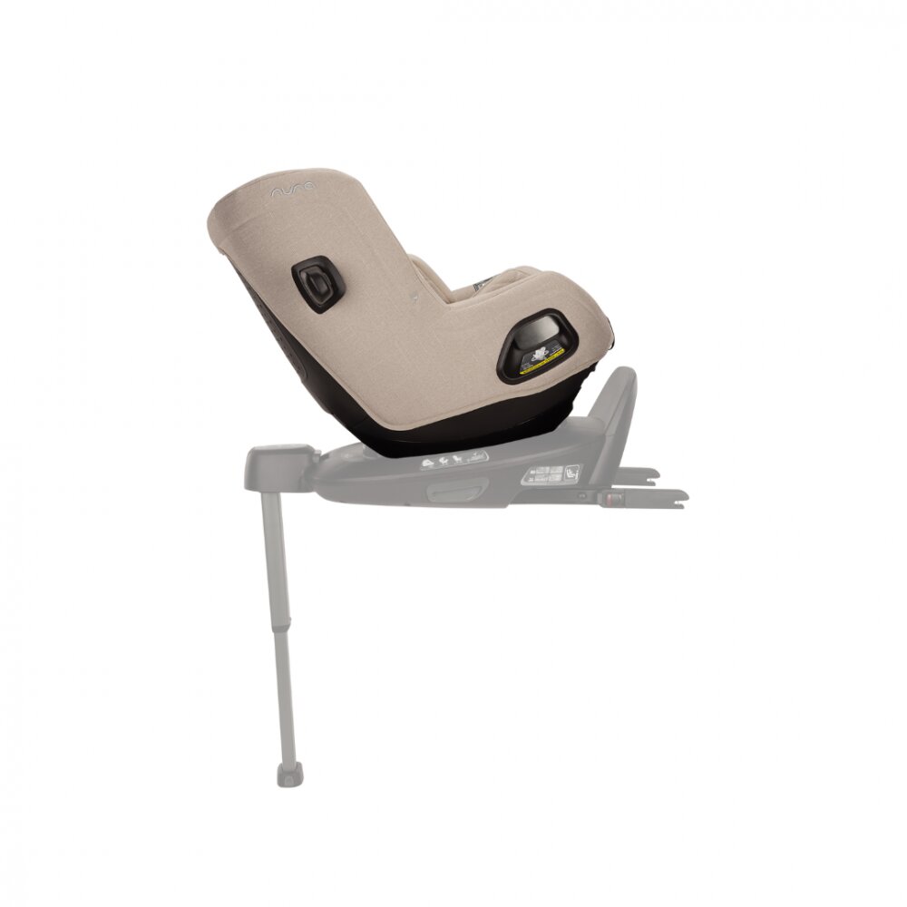NUNA Scaun auto rotativ i-Size TODL next Biscotti 40-105 cm testat ADAC