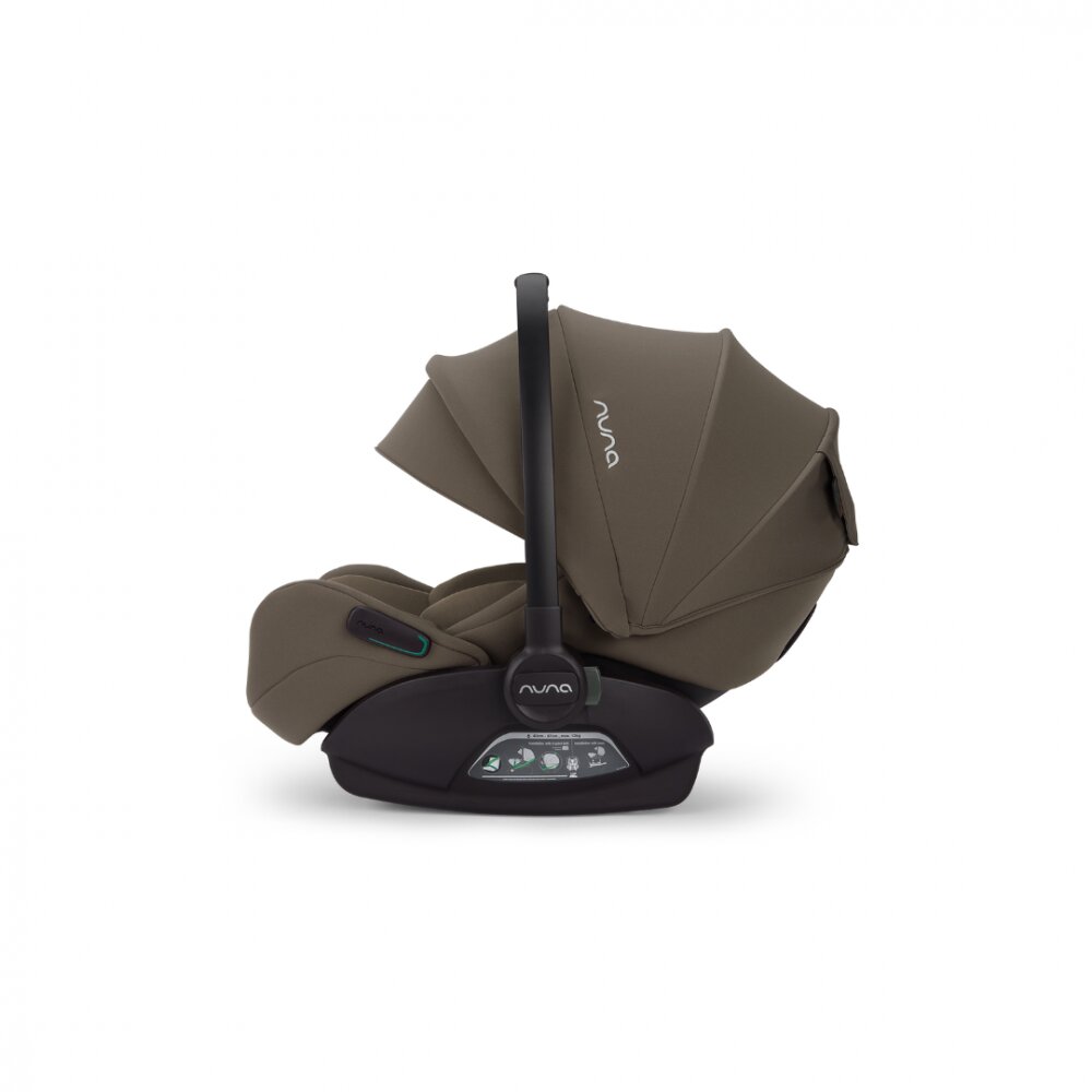 NUNA Scoica auto cu functie de recline Arra flex Pistachio nastere-87 cm testata ADAC si certificata R129