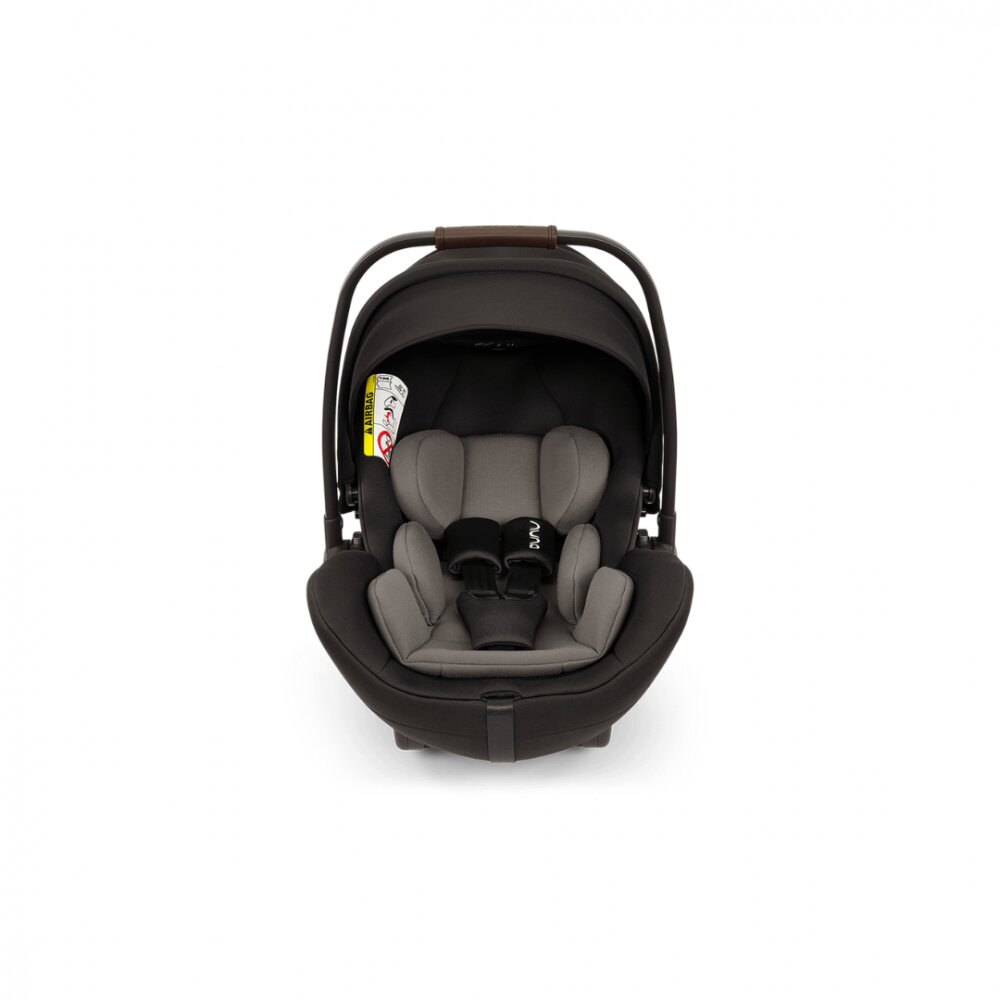 NUNA Scoica auto pentru copii ARRA flex Caviar i-Size spatar reglabil tetiera ajustabila nastere-87 cm certificata R129