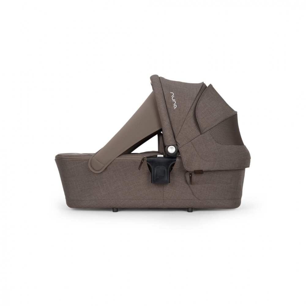NUNA Set carucior compact Triv next 2 in 1 Chestnut reversibil roti cu suspensii suport reglabil pentru picioare greutate admisa 22 kg
