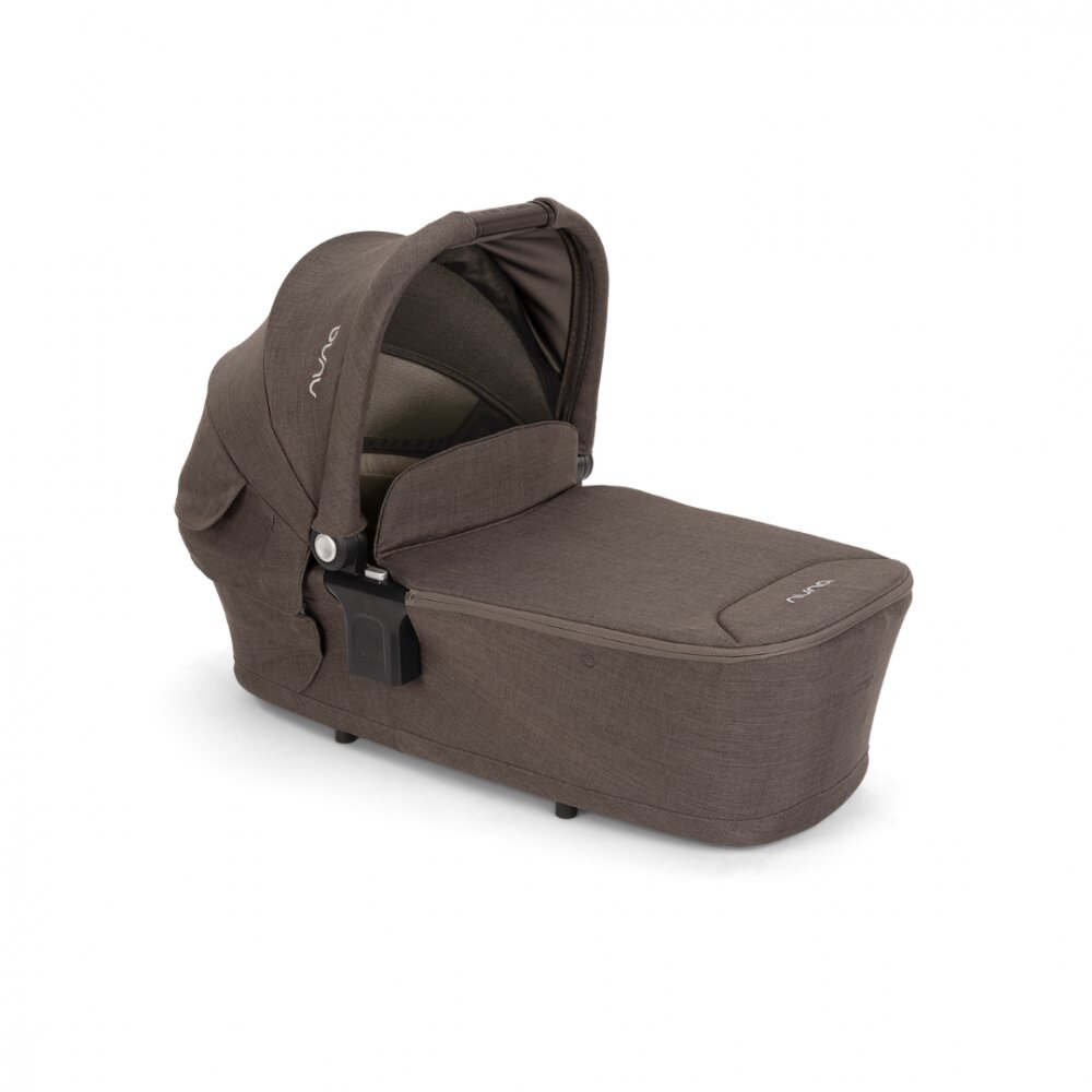 NUNA Set carucior compact Triv next 2 in 1 Chestnut reversibil roti cu suspensii suport reglabil pentru picioare greutate admisa 22 kg