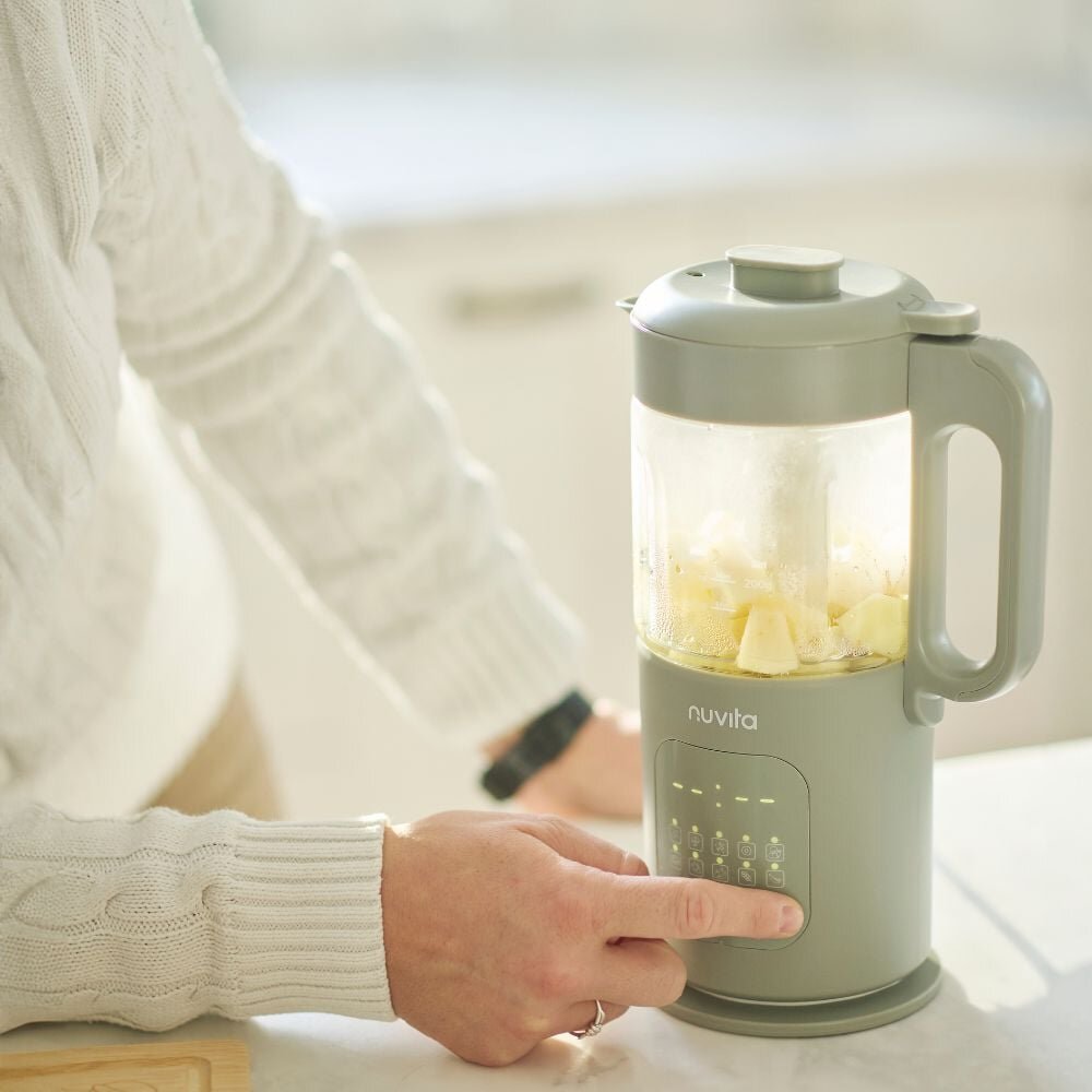 NUVITA Aparat multifunctional 7 in 1 pentru prepararea hranei bebelusilor Magic Pappa