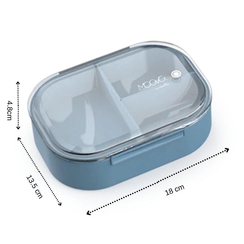 NUVITA Cutie mica pentru pranz Powder Blue 490 ml