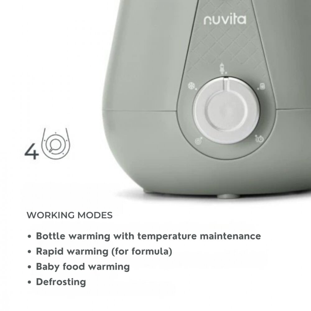 NUVITA Incalzitor de biberoane pentru casa si masina