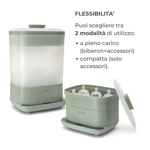 NUVITA Sterilizator 2 in 1 cu uscare SteriDry