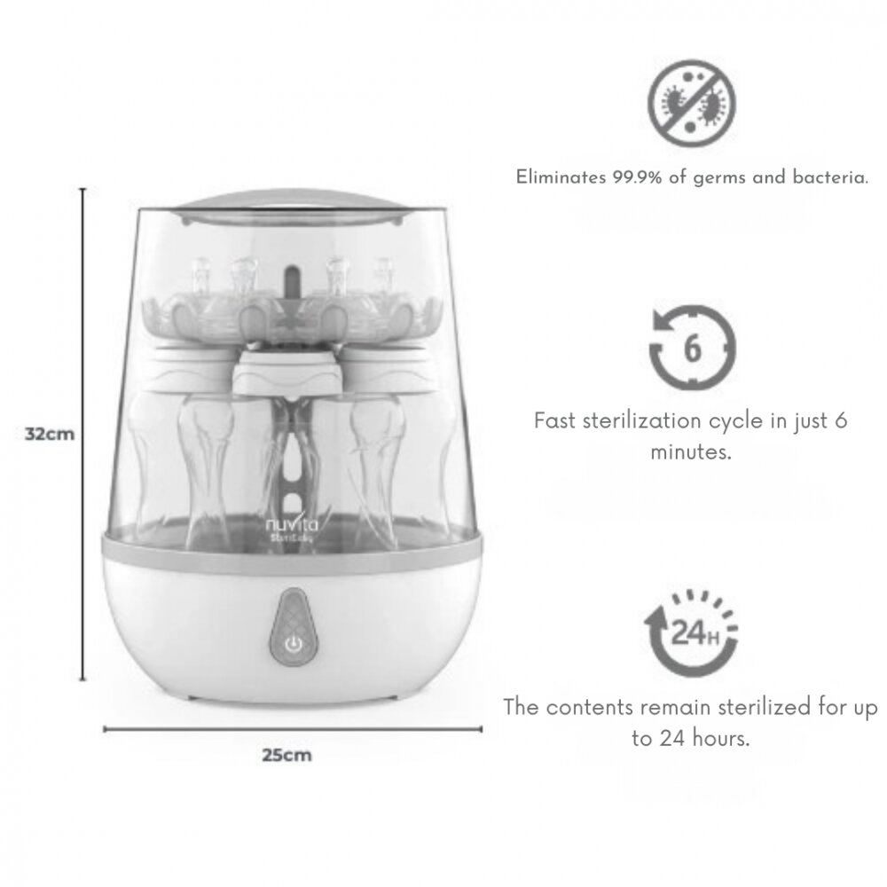 NUVITA Sterilizator electric cu aburi Sterieasy