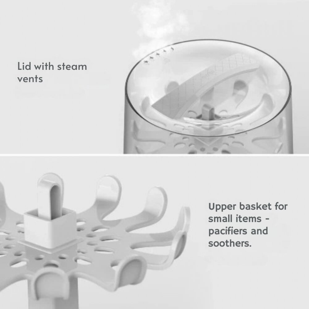 NUVITA Sterilizator electric cu aburi Sterieasy