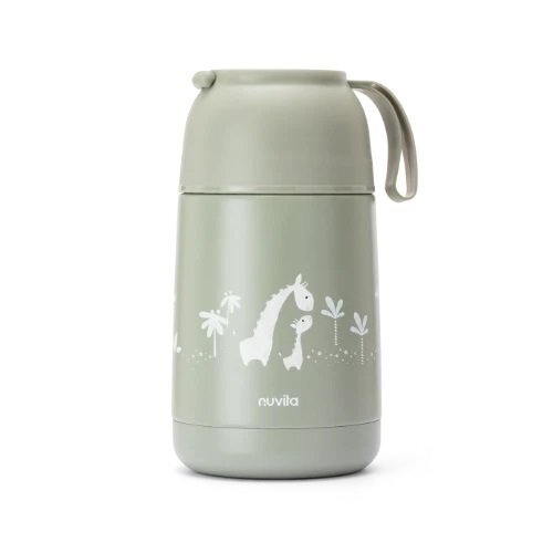 NUVITA Termos din otel inoxidabil Sage Green 620 ml