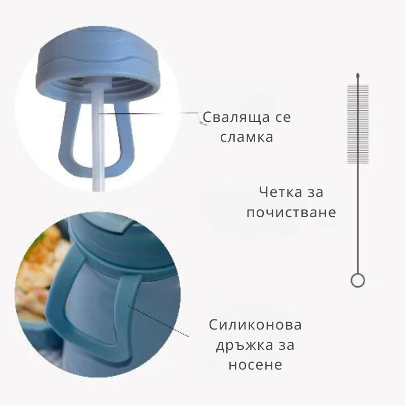 NUVITA Termos Powder Blue 500 ml