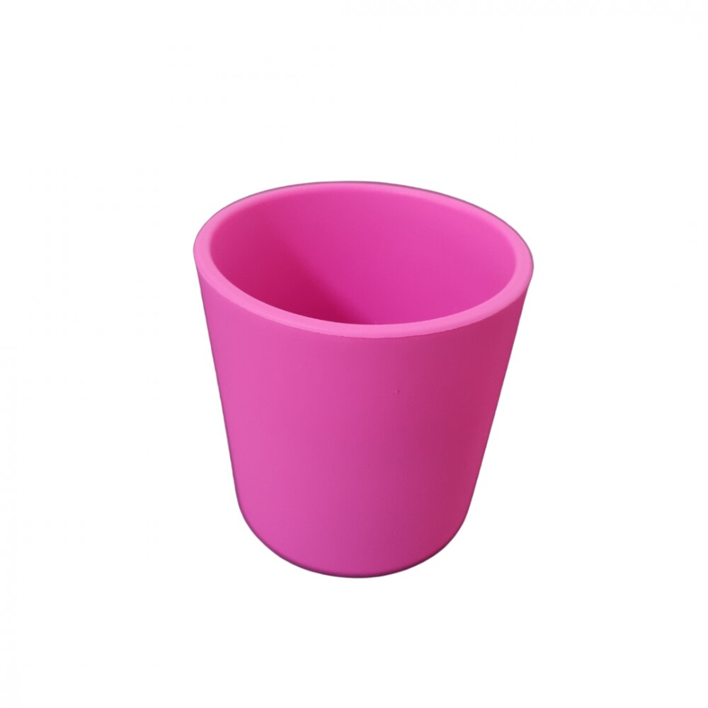 Oaki Pahar din silicon pentru copii 180ml fucsia