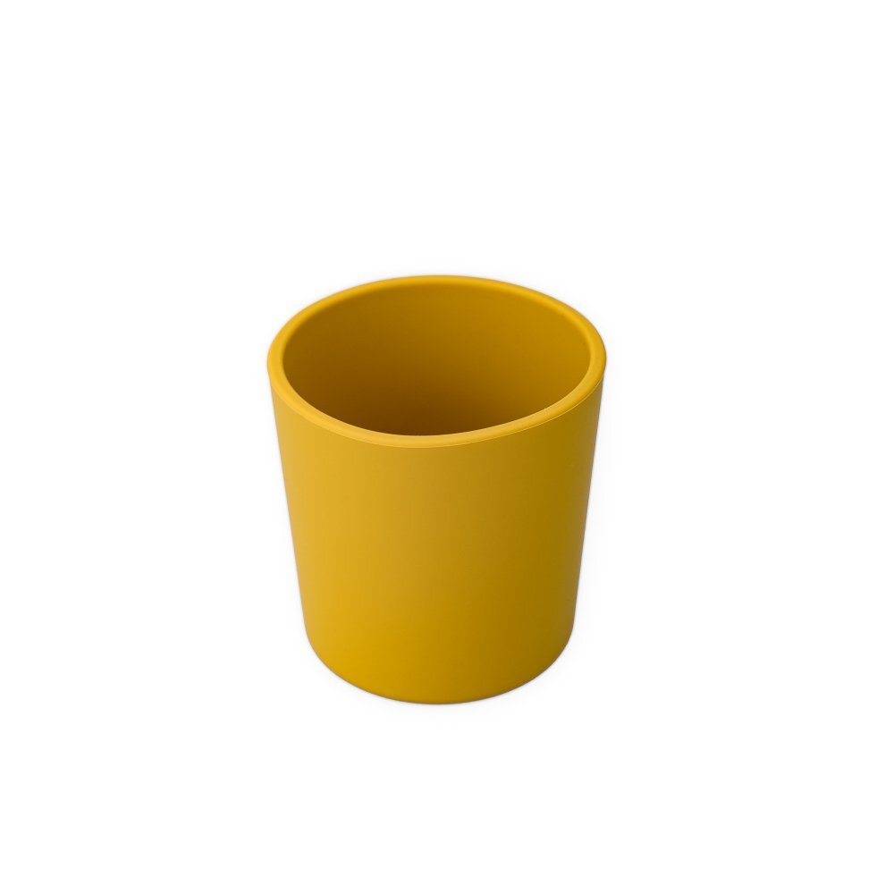 Oaki Pahar din silicon pentru copii 180ml Galben