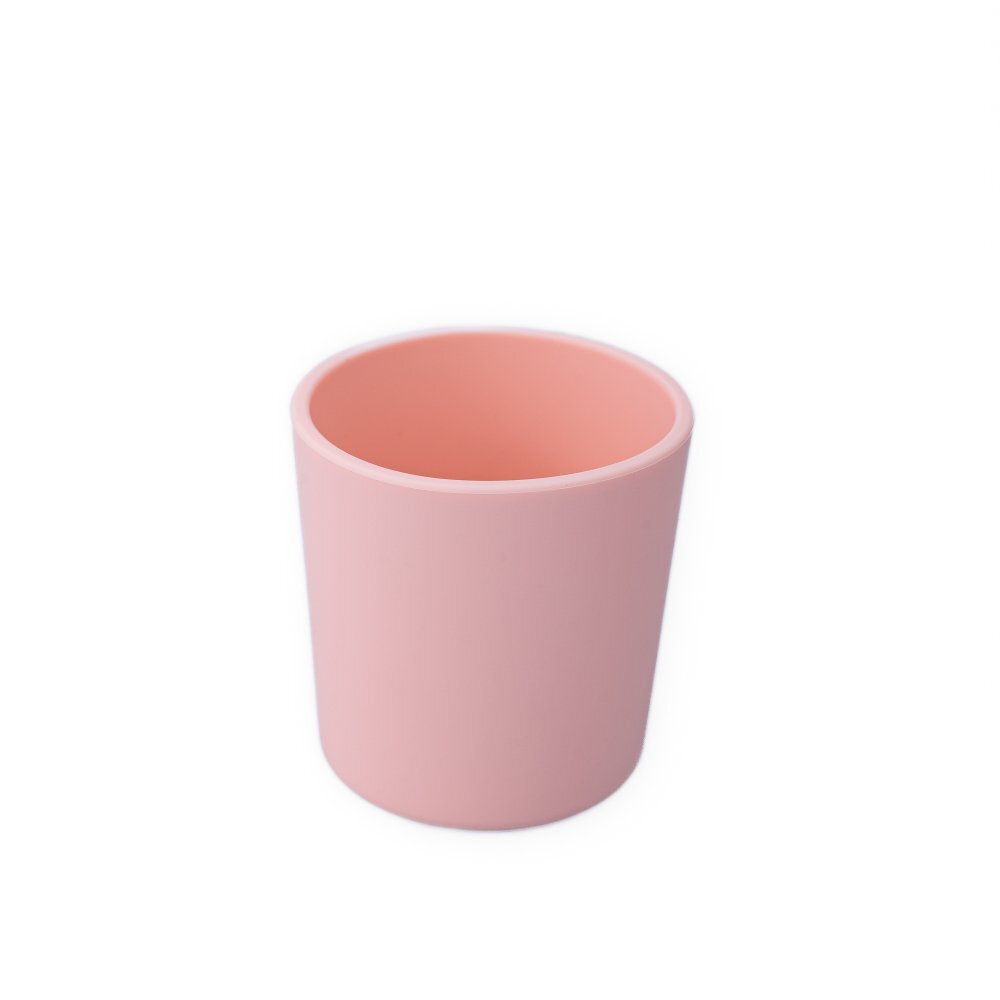 Oaki Pahar din silicon pentru copii 180ml Roz pal
