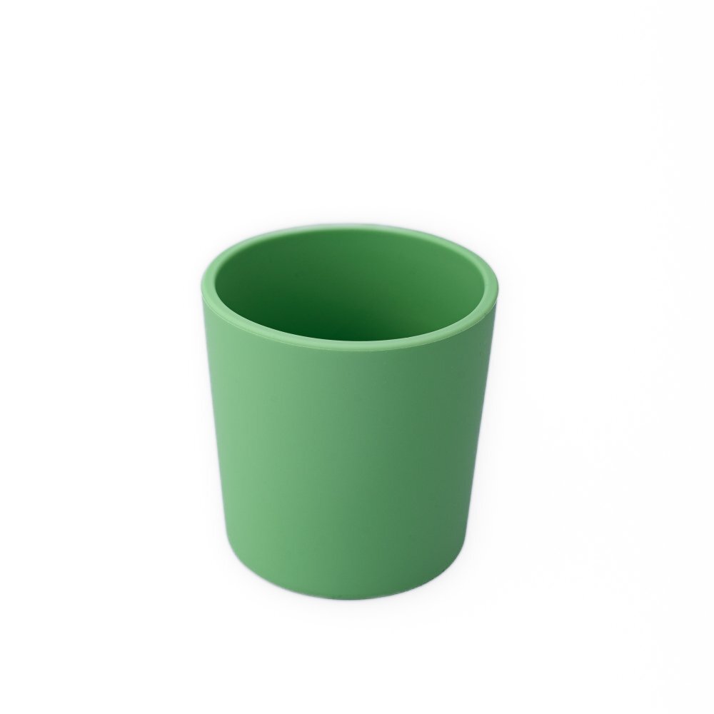 Oaki Pahar din silicon pentru copii 180ml Verde pal