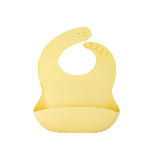 Oaki Set diversificare complet pentru copii din silicon Galben pal