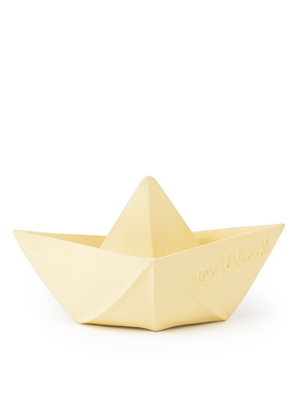 Oli&Carol Jucarie pentru baie Barcuta Origami vanilie