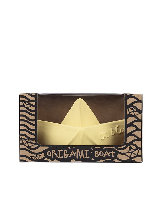 Oli&Carol Jucarie pentru baie Barcuta Origami vanilie