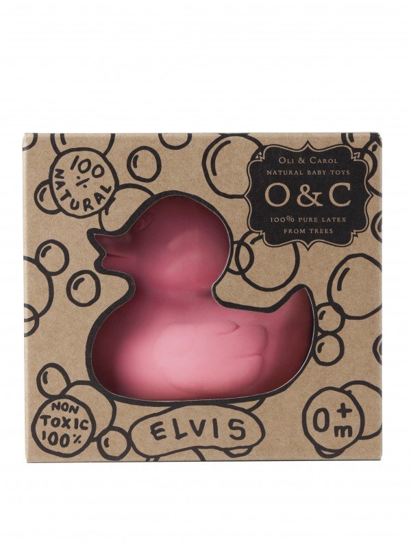 Oli&Carol Jucarie pentru baie Ratusca Elvis roz