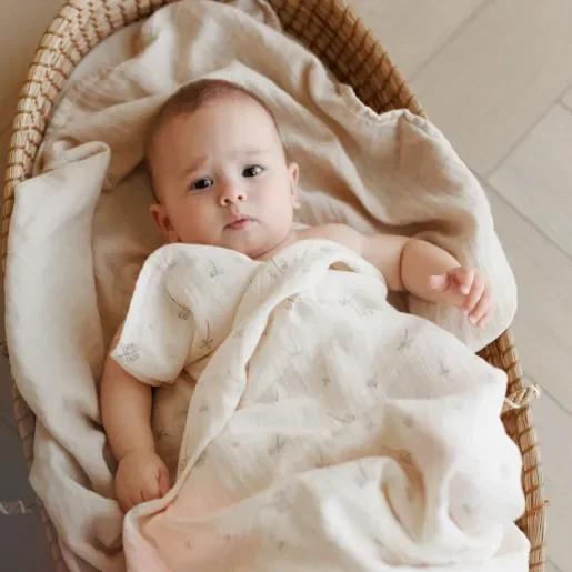 ONINO Muselina multifunctionala din bumbac organic 120 x 120 cm Snuggle.me Pure life