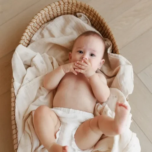 ONINO Muselina multifunctionala din bumbac organic 120 x 120 cm Snuggle.me Pure life