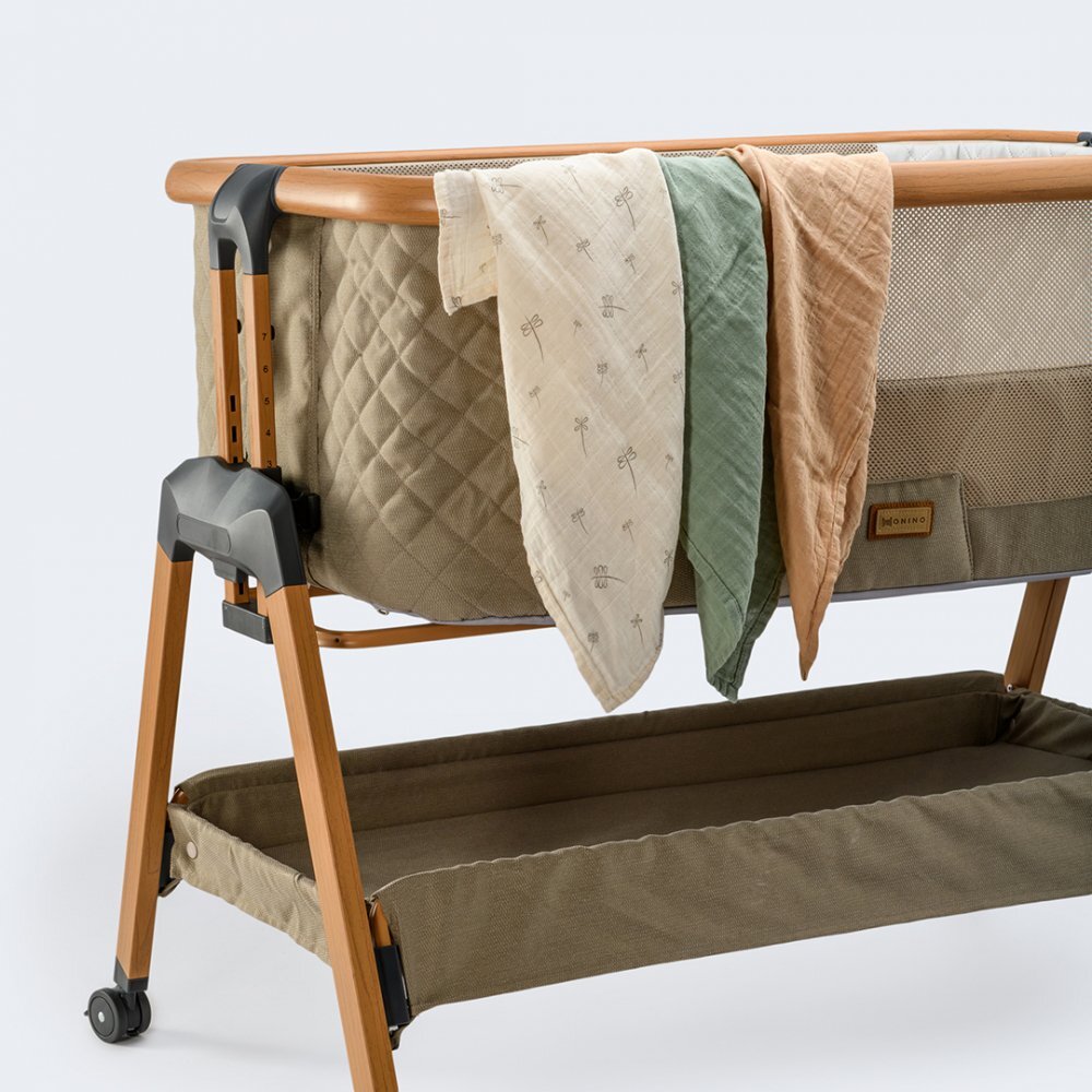 ONINO Patut co-sleeper Dream.me Misty taupe