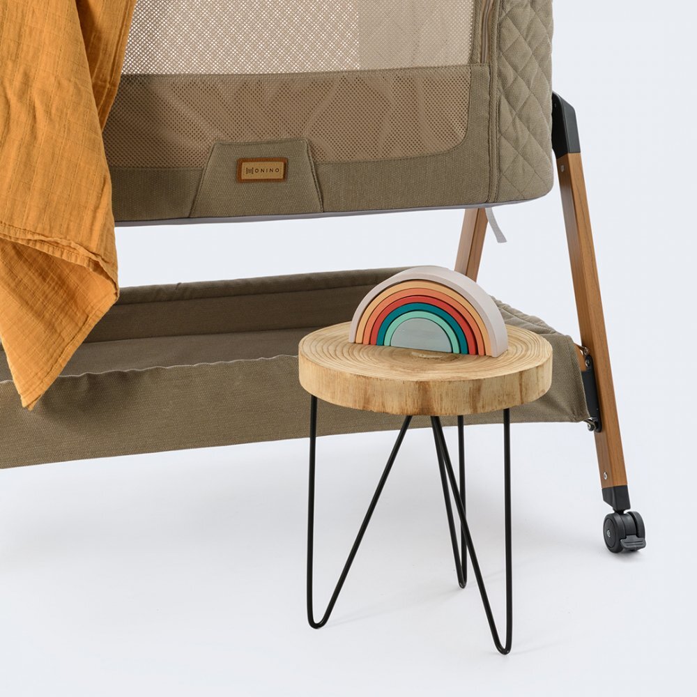 ONINO Patut co-sleeper Dream.me Misty taupe