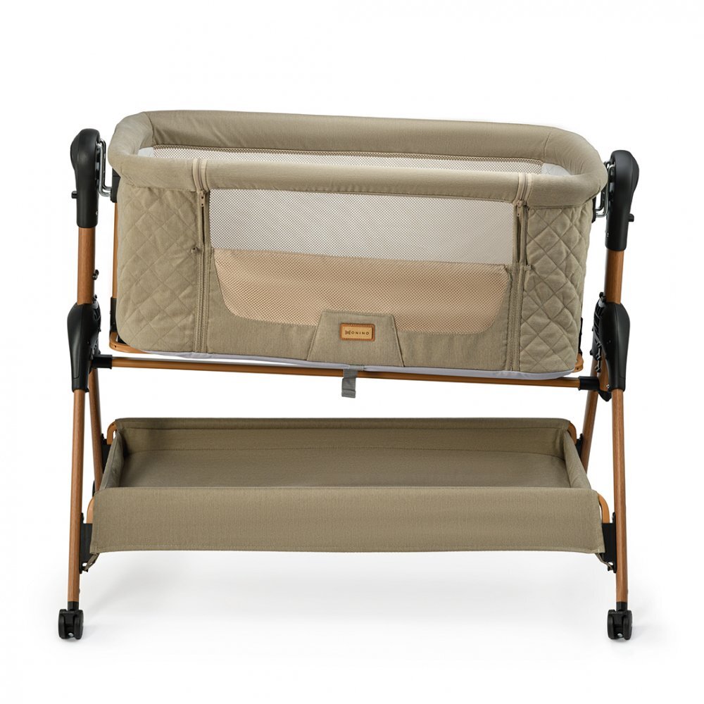 ONINO Patut co-sleeper Nest.me Misty taupe