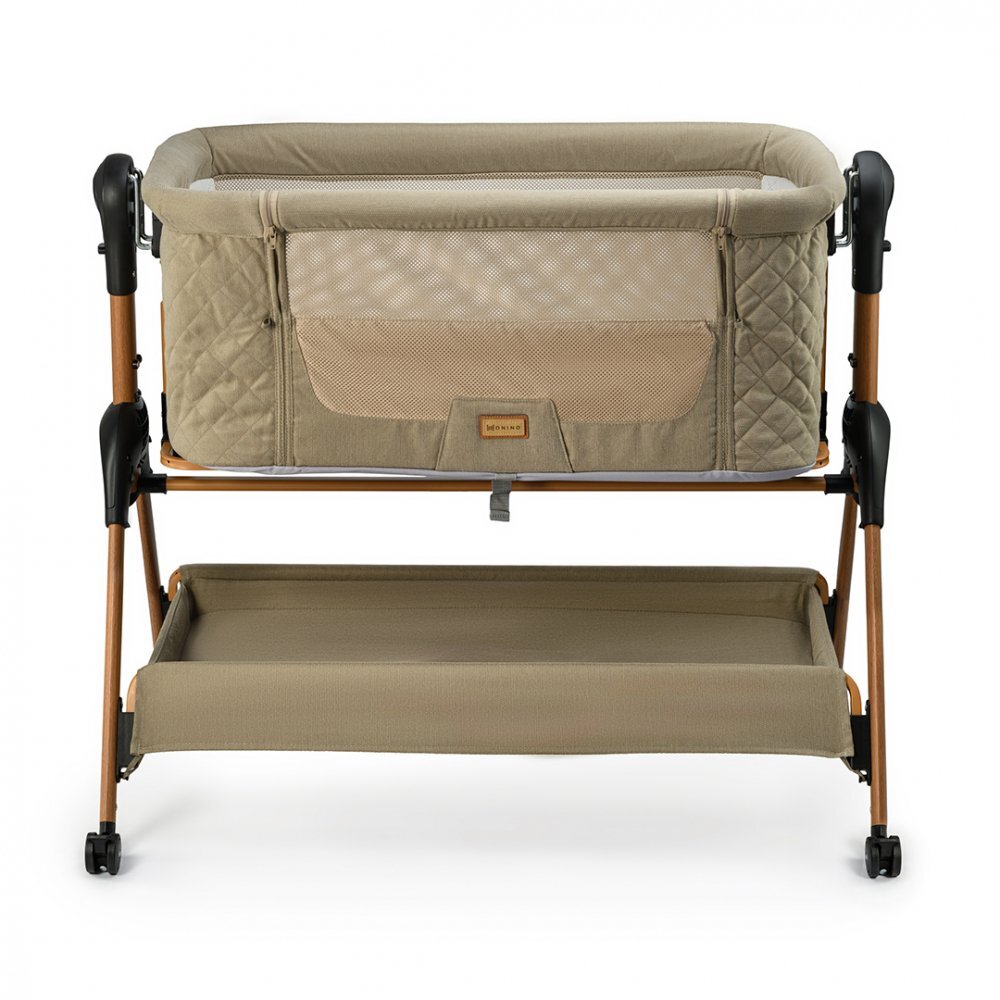 ONINO Patut co-sleeper Nest.me Misty taupe