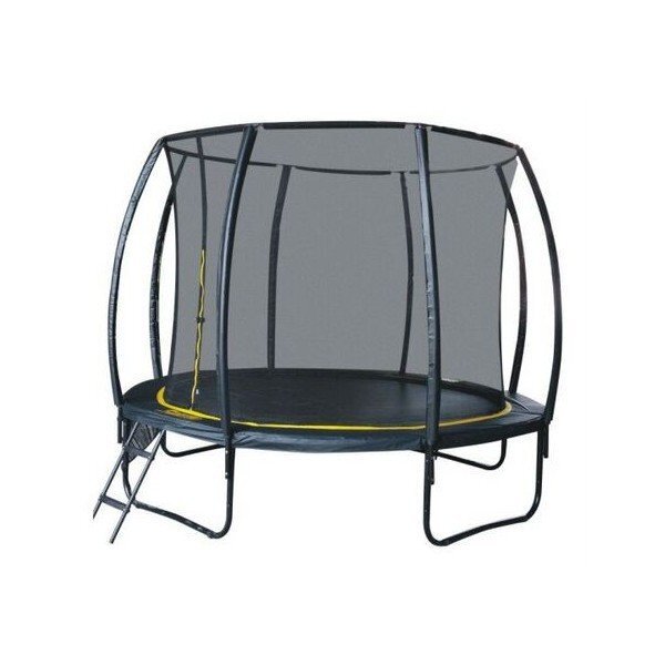 Ookee Jump Set trambulina 366 cm cu plasa si scarita Carbon