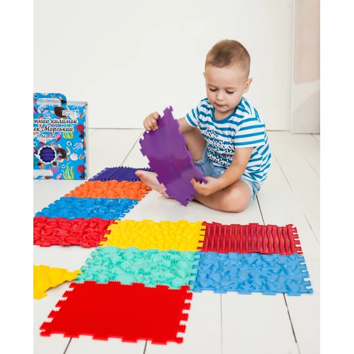 Ortek Set de 20 covorase senzoriale