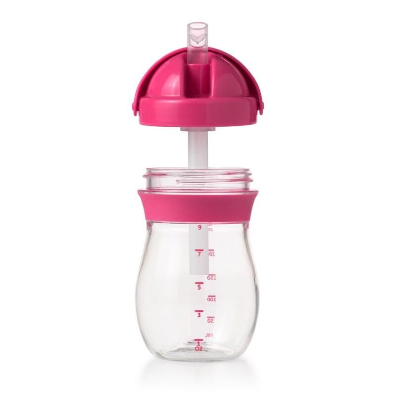 OXO tot Cana tranzitie cu pai pink 250 ml