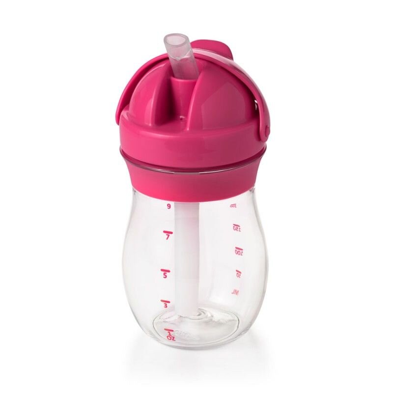 OXO tot Cana tranzitie cu pai pink 250 ml