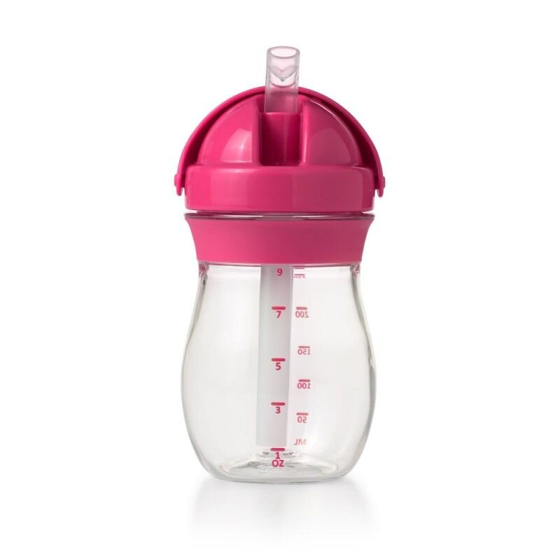 OXO tot Cana tranzitie cu pai pink 250 ml
